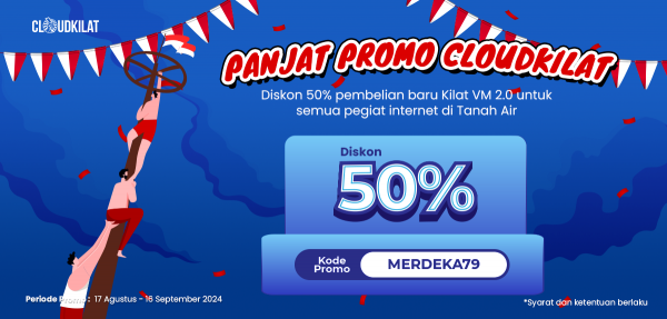 Tujuh belasan dengan diskon 50% untuk layanan Kilat VM 2.0 